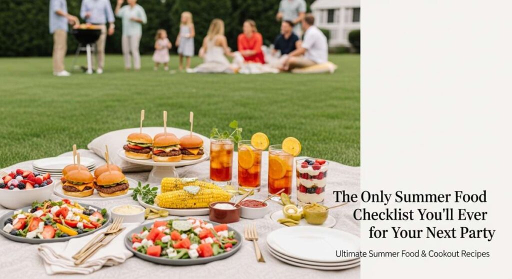featured: the only summer food checklist you’ll ever need for your next party