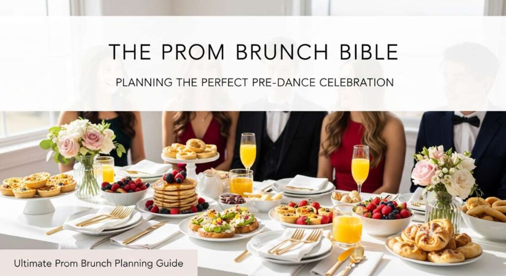 featured: the prom brunch bible: planning the perfect pre dance celebration