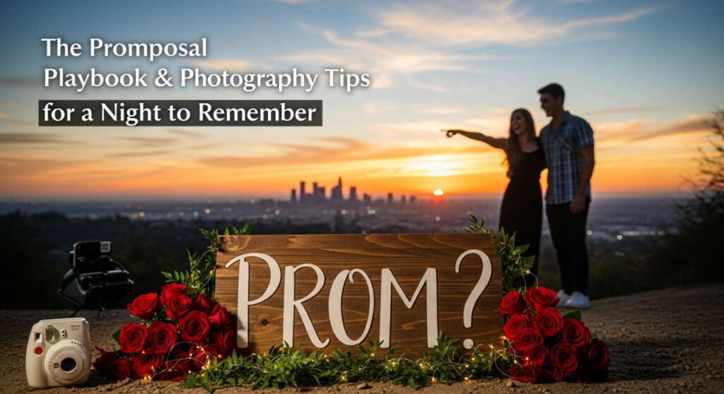 featured: the promposal playbook & photography tips for a night to remember