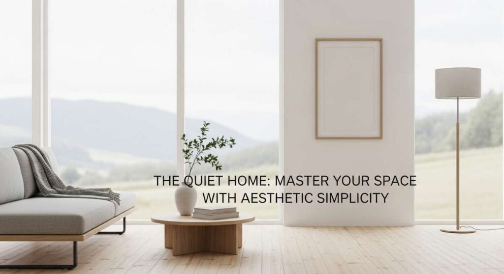 featured: the quiet home: master your space with aesthetic simplicity
