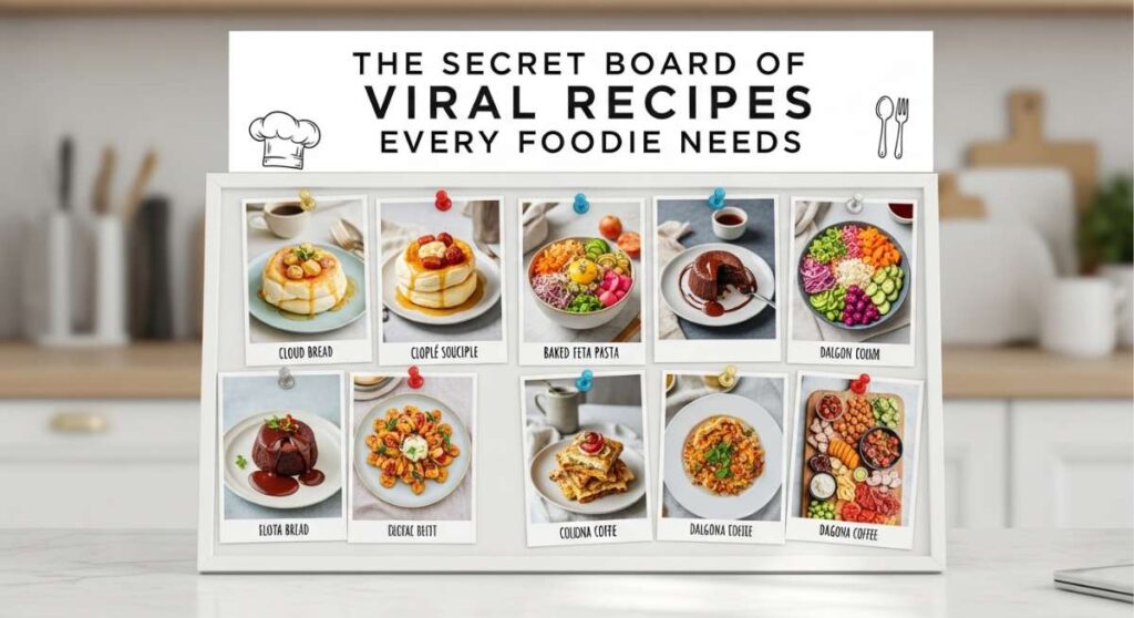 featured: the secret board of viral recipes every foodie needs