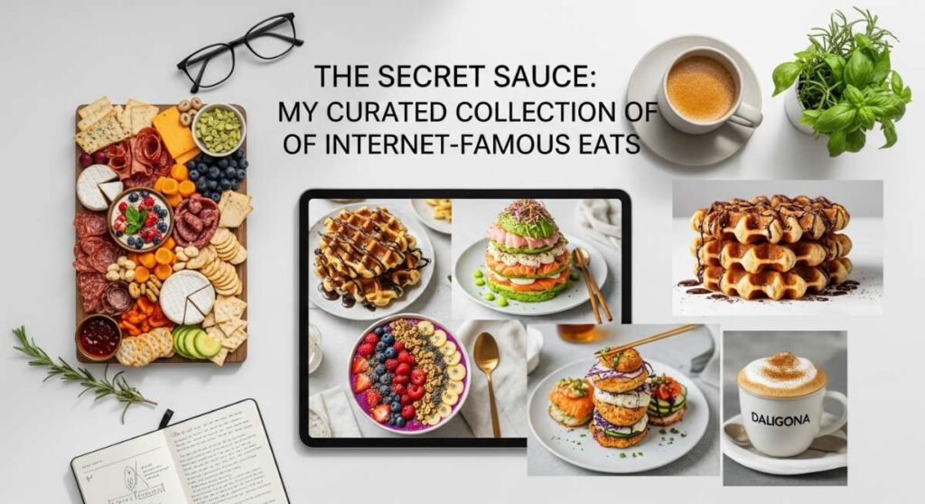 featured: the secret sauce: my curated collection of internet famous eats