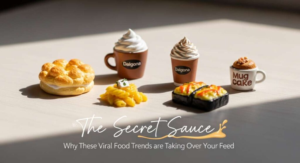 featured: the secret sauce: why these viral food trends are taking over your feed