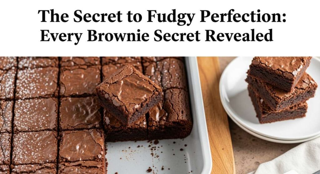 featured: the secret to fudgy perfection: every brownie secret revealed