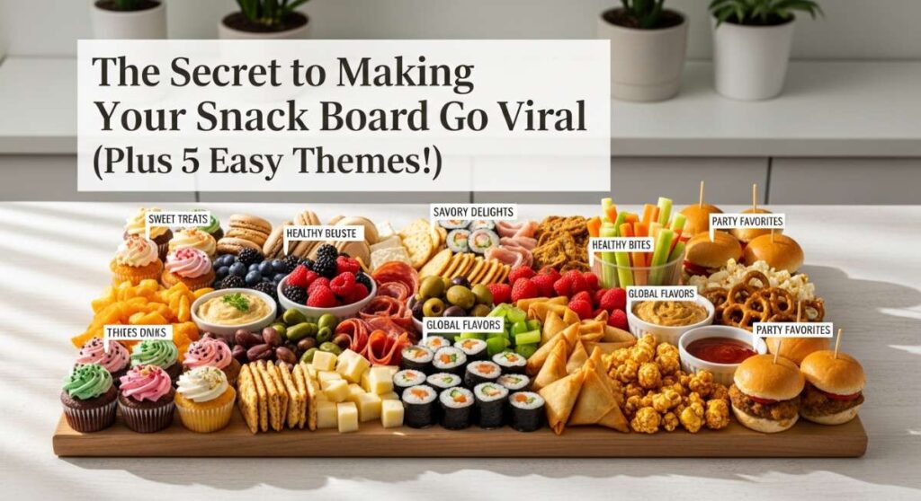 featured: the secret to making your snack board go viral (plus 5 easy themes!)