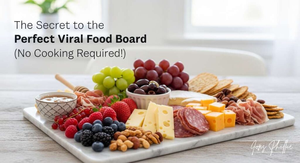 featured: the secret to the perfect viral food board (no cooking required!)