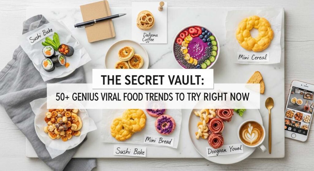 featured: the secret vault: 50+ genius viral food trends to try right now