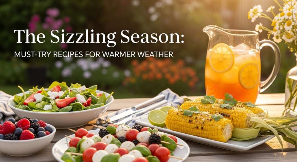 The Sizzling Season: Must-Try Recipes for Warmer Weather featured: the sizzling season: must try recipes for warmer weather