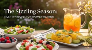 featured: the sizzling season: must try recipes for warmer weather