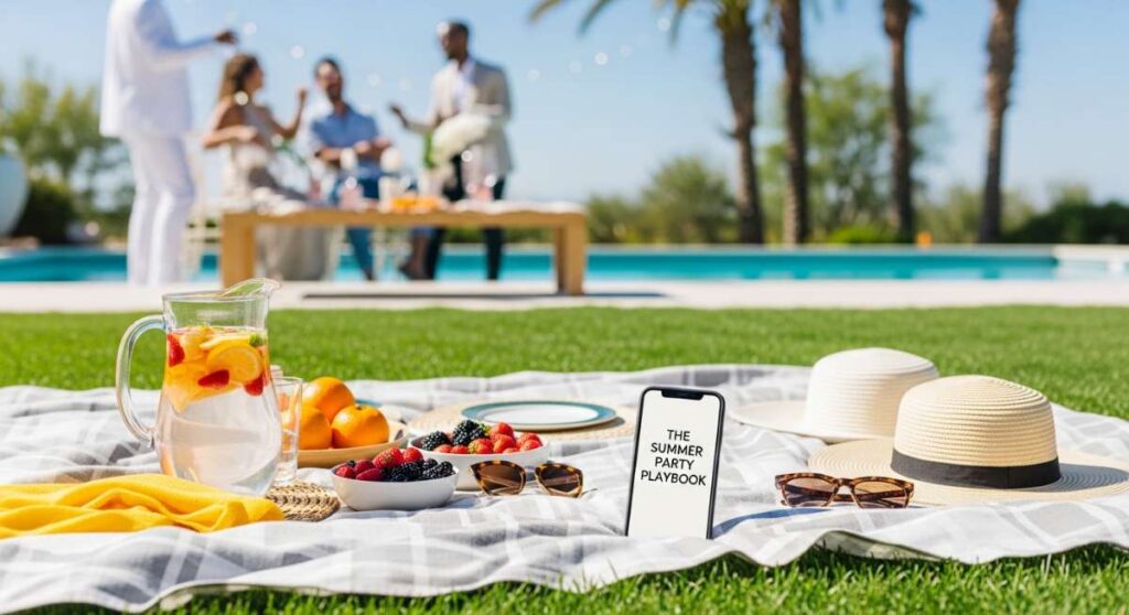 featured: the summer party playbook: how to host like a pro