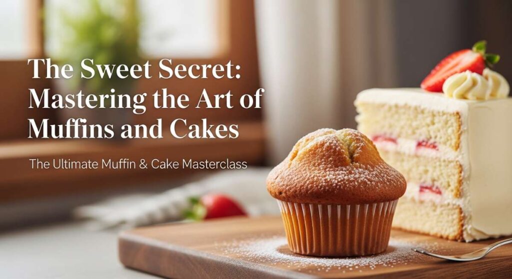 featured: the sweet secret: mastering the art of muffins and cakes
