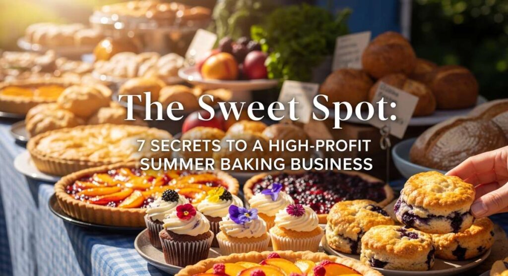featured: the sweet spot: 7 secrets to a high profit summer baking business