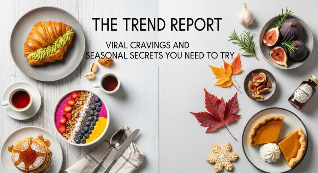 featured: the trend report: viral cravings and seasonal secrets you need to try