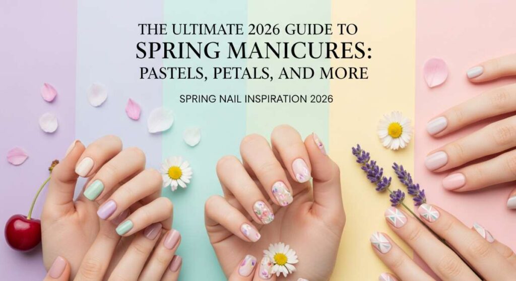 featured: the ultimate 2026 guide to spring manicures: pastels, petals, and more