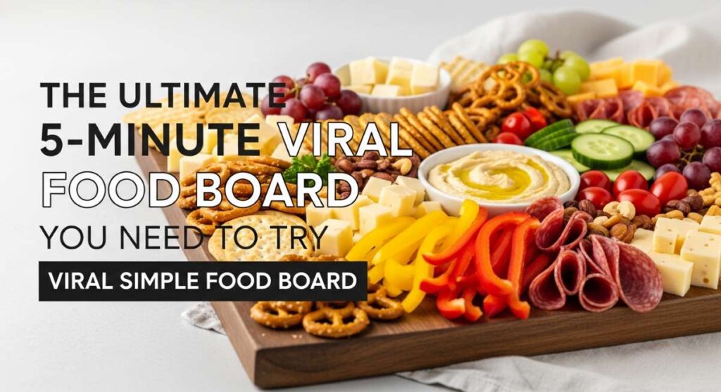 featured: the ultimate 5 minute viral food board you need to try