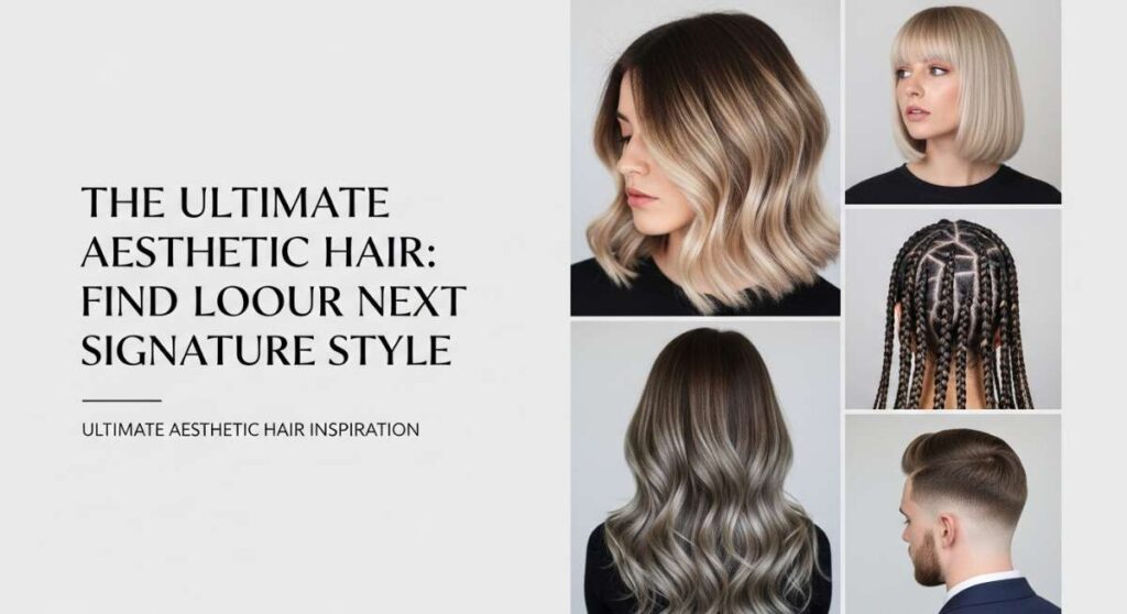 featured: the ultimate aesthetic hair lookbook: find your next signature style