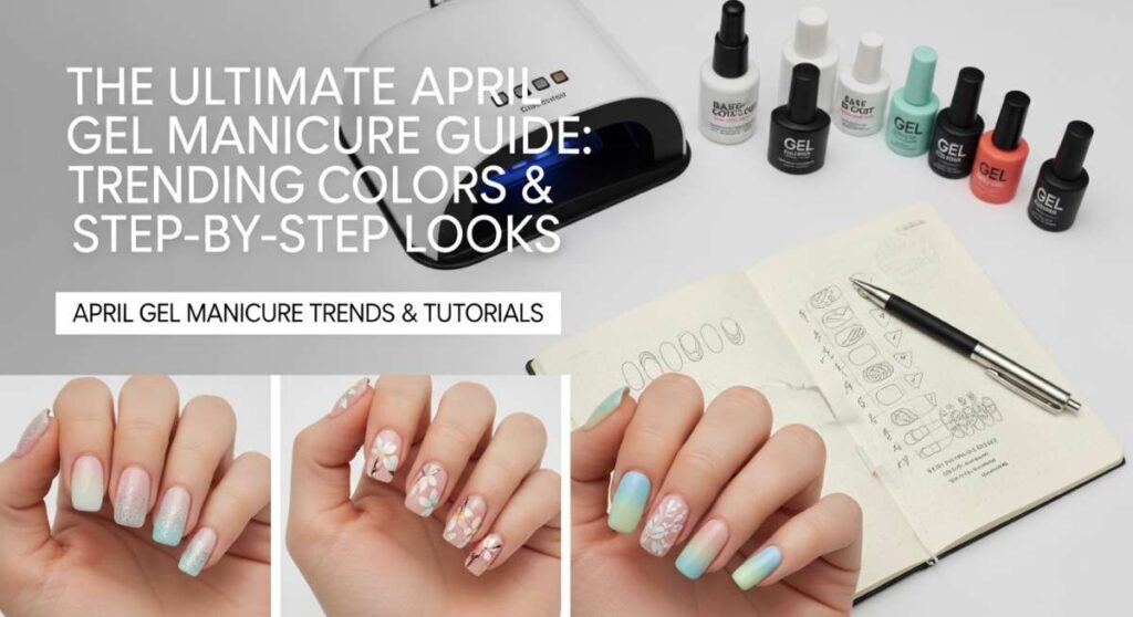 featured: the ultimate april gel manicure guide: trending colors & step by step looks