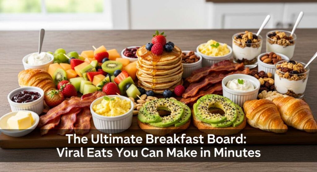 featured: the ultimate breakfast board: viral eats you can make in minutes
