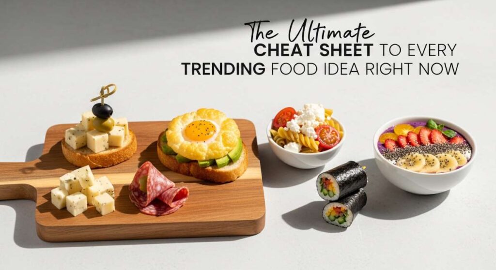 featured: the ultimate cheat sheet to every trending food idea right now