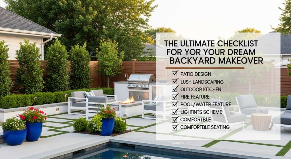 featured: the ultimate checklist for your dream backyard makeover