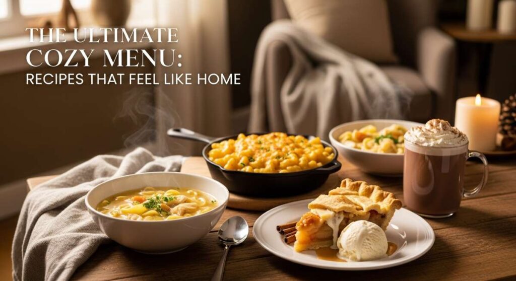 featured: the ultimate cozy menu: recipes that feel like home