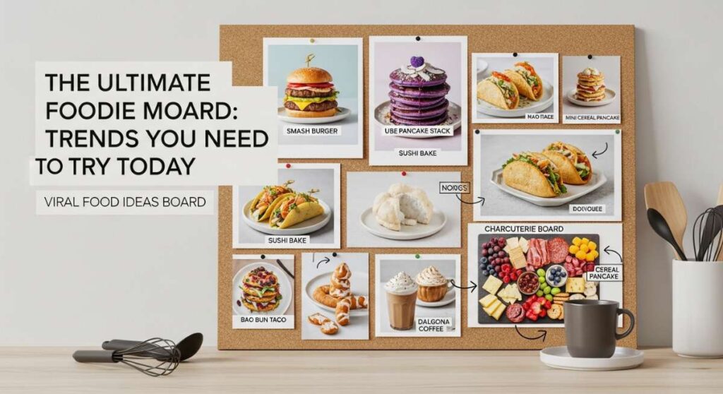 featured: the ultimate foodie mood board: trends you need to try today