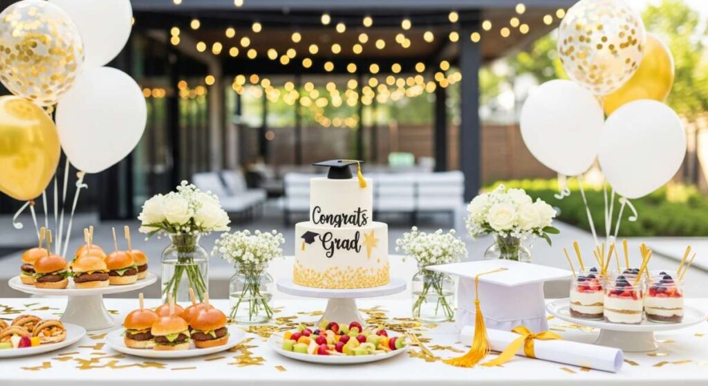 featured: the ultimate graduation party guide: trendy decor, food, and fun