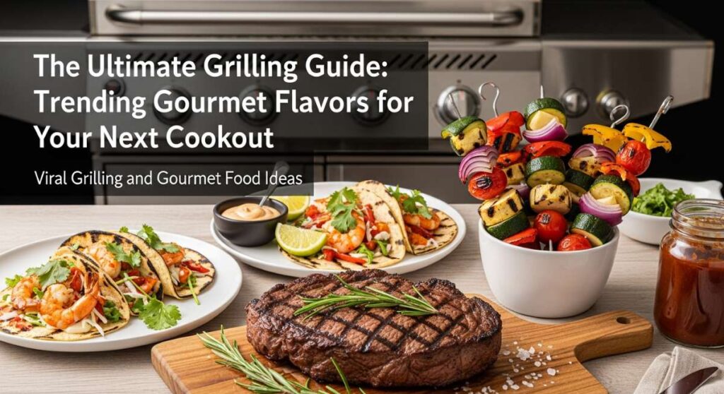 featured: the ultimate grilling guide: trending gourmet flavors for your next cookout