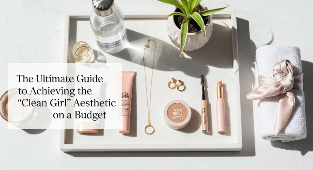 featured: the ultimate guide to achieving the 'clean girl' aesthetic on a budget
