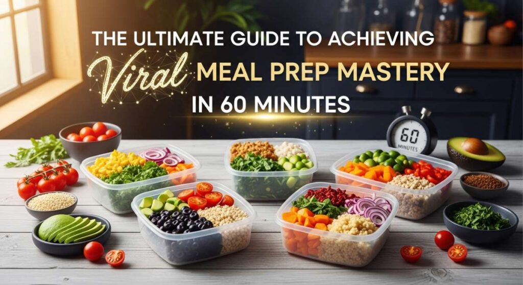 featured: the ultimate guide to achieving viral meal prep mastery in 60 minutes