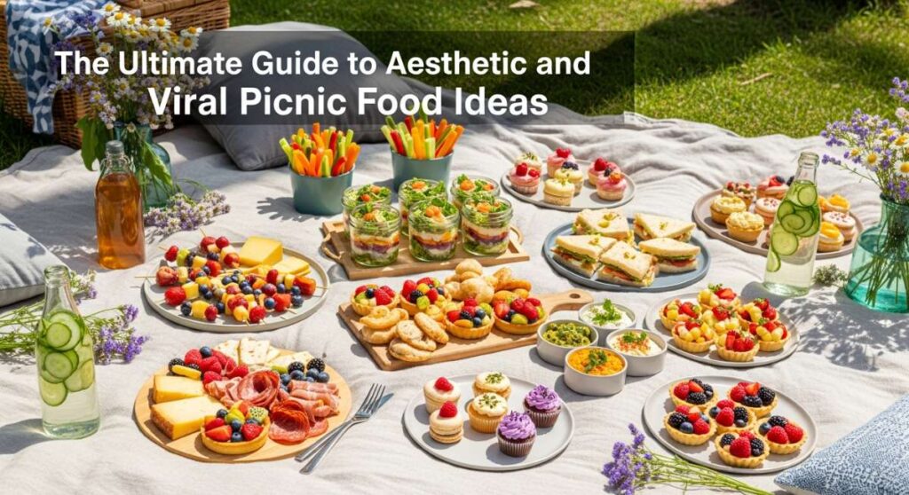 featured: the ultimate guide to aesthetic and viral picnic food ideas