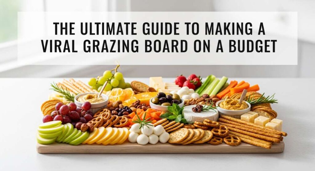featured: the ultimate guide to making a viral grazing board on a budget