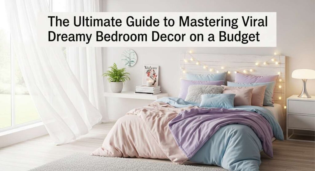 featured: the ultimate guide to mastering viral dreamy bedroom decor on a budget