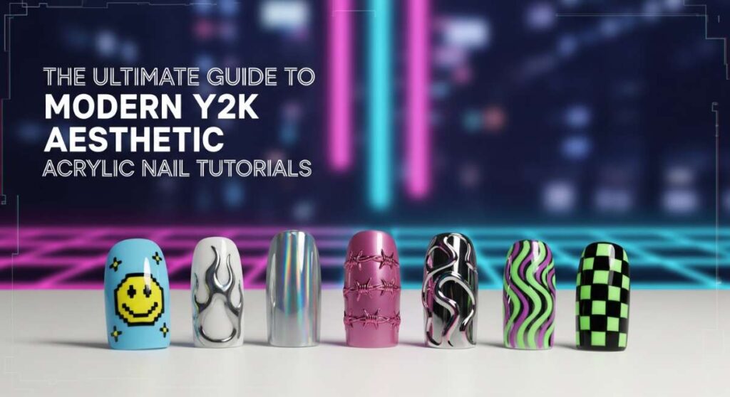 featured: the ultimate guide to modern y2k aesthetic acrylic nail tutorials