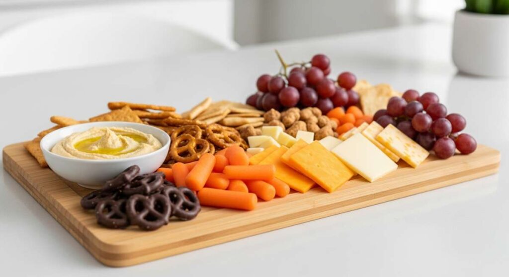 featured: the ultimate lazy girl guide to viral snack boards