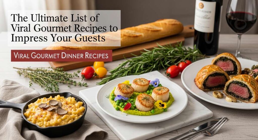 featured: the ultimate list of viral gourmet recipes to impress your guests
