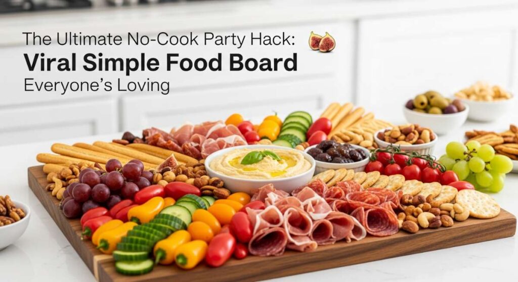 featured: the ultimate no cook party hack: the viral simple food board everyone’s loving