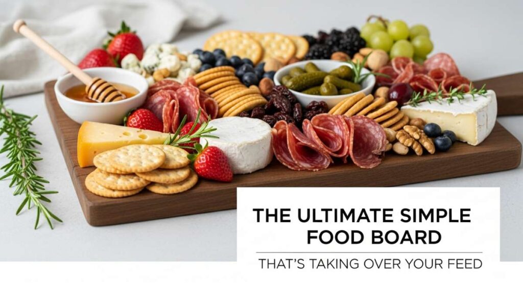 featured: the ultimate simple food board that's taking over your feed