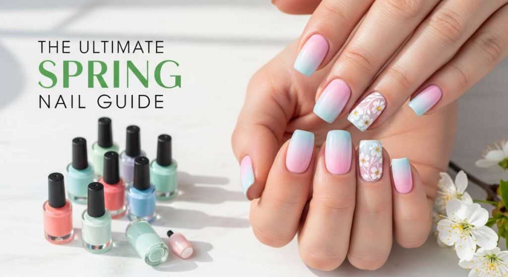 featured: the ultimate spring nail guide: pastels, florals, and beyond