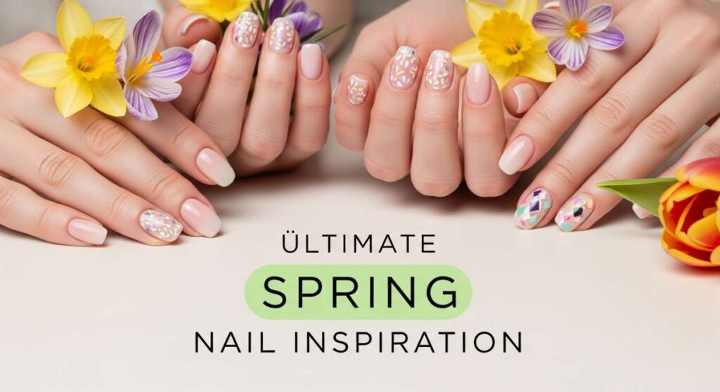The Ultimate Spring Nail Lookbook: From Pastels to Petals featured: the ultimate spring nail lookbook: from pastels to petals