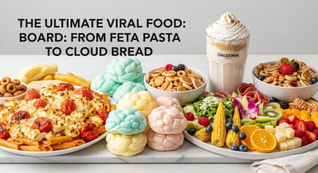 featured: the ultimate viral food board: from feta pasta to cloud bread