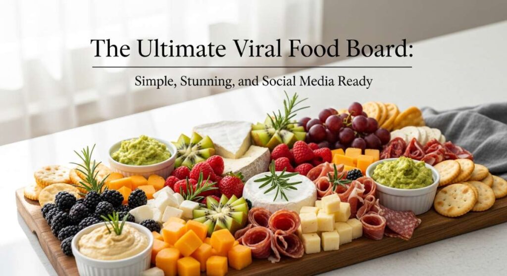 featured: the ultimate viral food board: simple, stunning, and social media ready