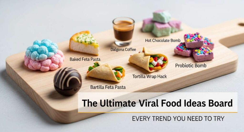 featured: the ultimate viral food ideas board: every trend you need to try