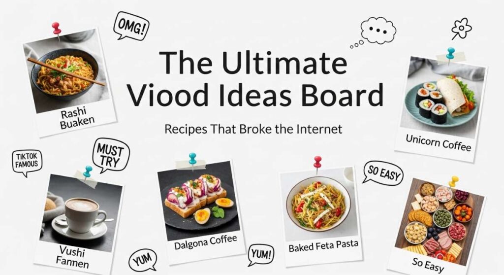 featured: the ultimate viral food ideas board: recipes that broke the internet