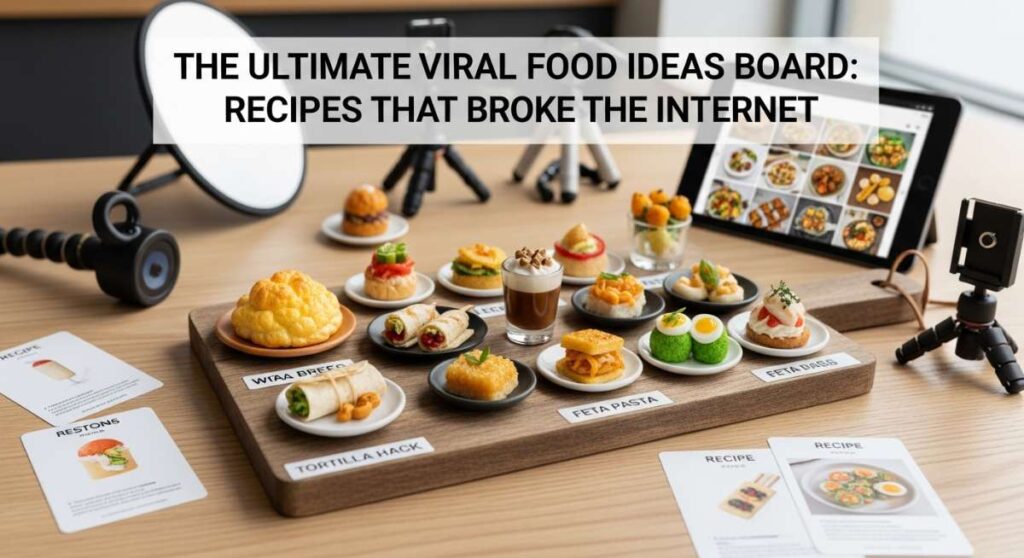 featured: the ultimate viral food ideas board: recipes that broke the internet