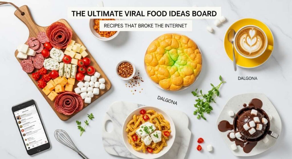 featured: the ultimate viral food ideas board: recipes that broke the internet