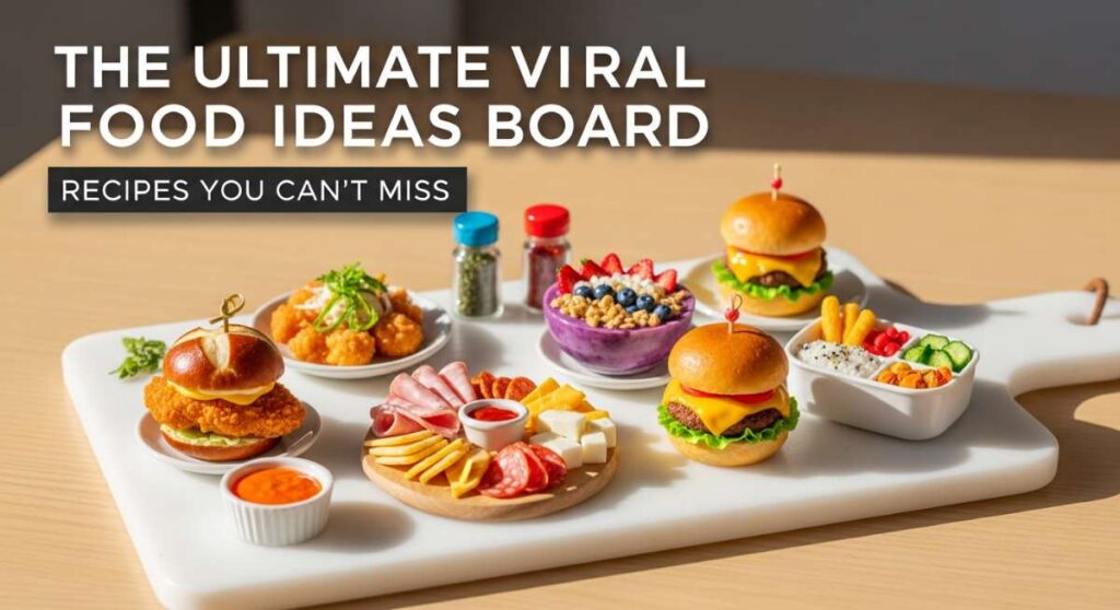 featured: the ultimate viral food ideas board: recipes you can't miss