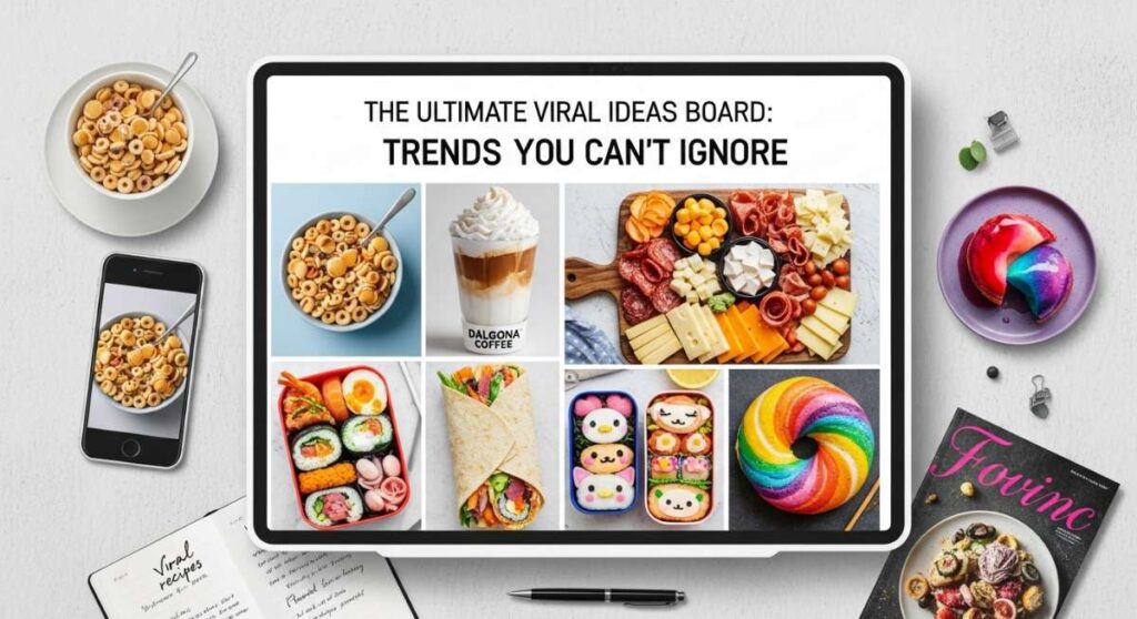 featured: the ultimate viral food ideas board: trends you can't ignore