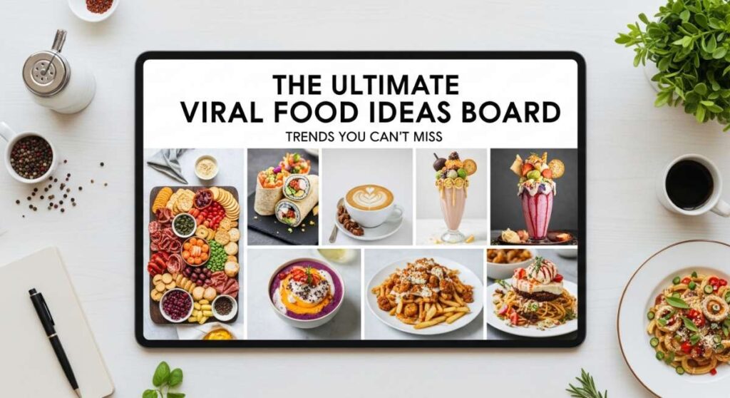 featured: the ultimate viral food ideas board: trends you can't miss
