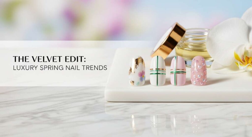 featured: the velvet edit: luxury nail trends to elevate your spring look